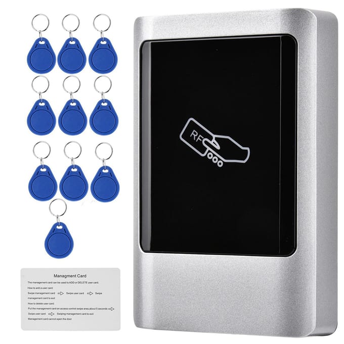 RFID-lezer Buiten Wiegand Waterdicht Deurtoegangsbeheer Smartcard