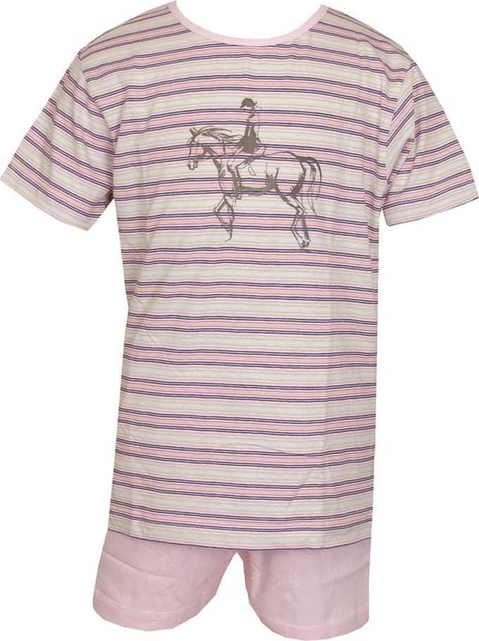 Angelfish Meisjes Shortama Licht Rose SAY46007B Maten: 92