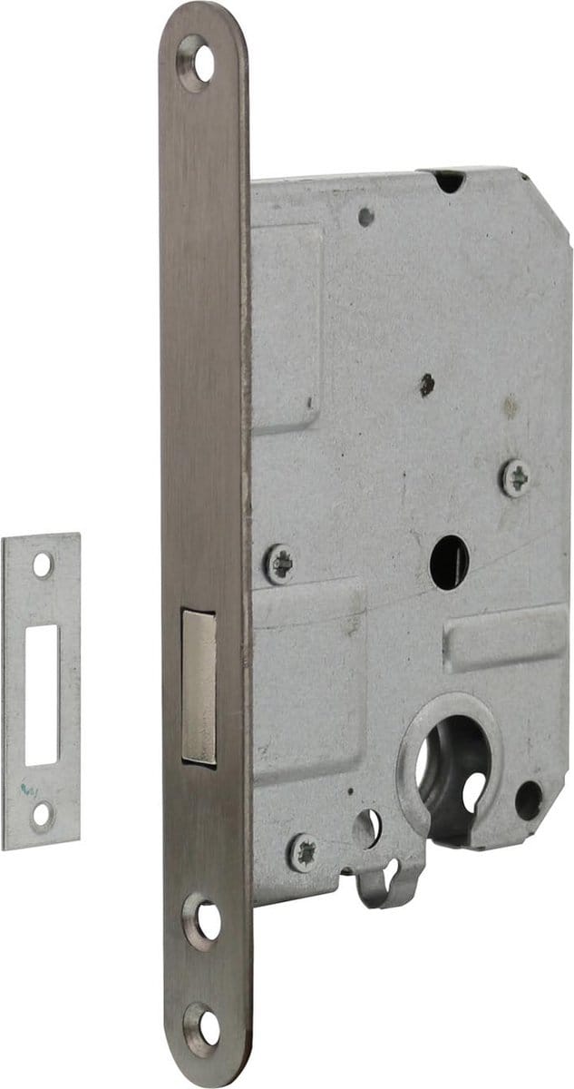 Intersteel Woningbouw cilinder kastslot 55 mm rvs geborsteld