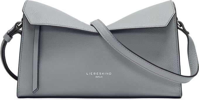 LIEBESKIND BERLIN Schoudertas Lora Small Pebble Crossbody Grigio Grijs