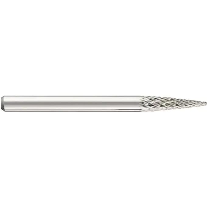 Hardmetalen vijlfrees met afgeknotte kegel Tivoly