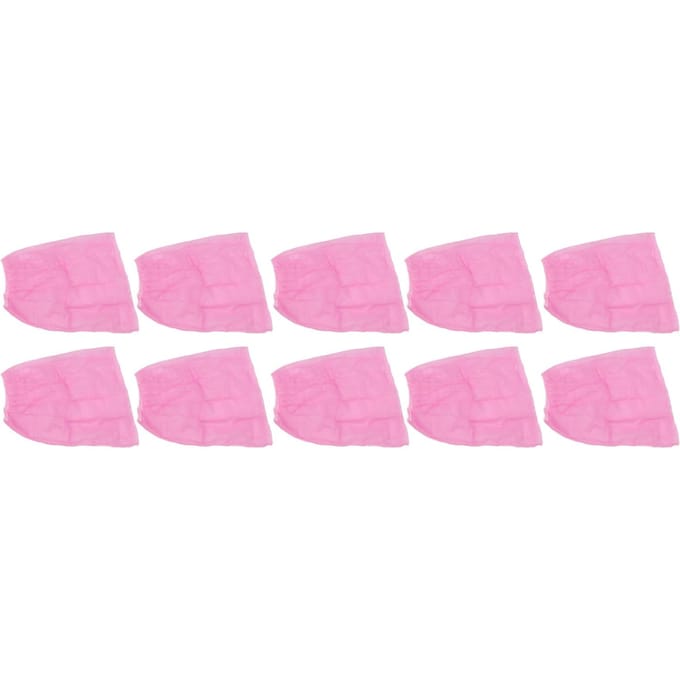 10 stuks Wegwerp Badjas Wegwerp Sauna Wrap Met Verstelbare Sluiting voor Schoonheidssalon pink