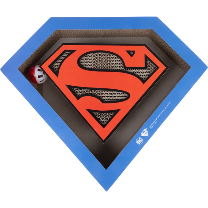 DC Superman krabplank met ballenbaan 40x33.2x5cm kat