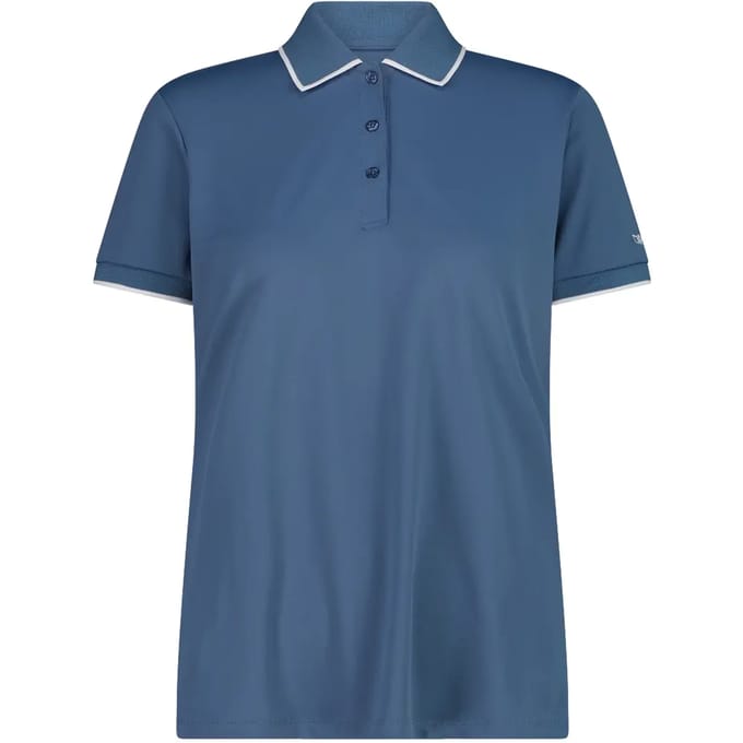 Dames stretch piqué polo CMP