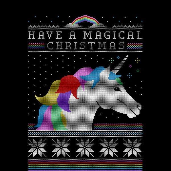 Have a magical Christmas Dames T-Shirt - Zwart - 3XL