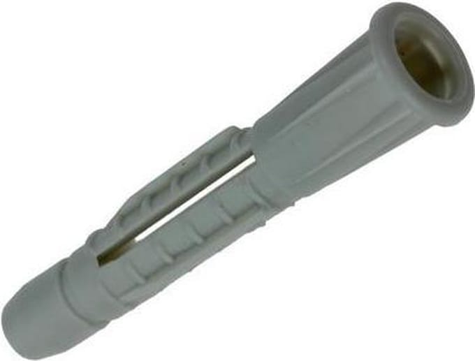 Mack PE Plug Met Kraag 12 stuks 8 x 50 mm