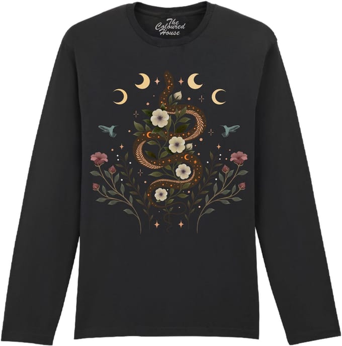 Slang Serpent Spell The Coloured House Longsleeve T-shirt M