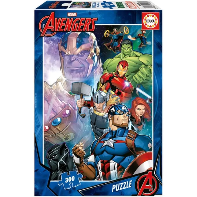 Kinderpuzzel - EDUCA - 300 AVENGERS - 300 stukjes - 40 x 28 cm - Vanaf 3 jaar schoon