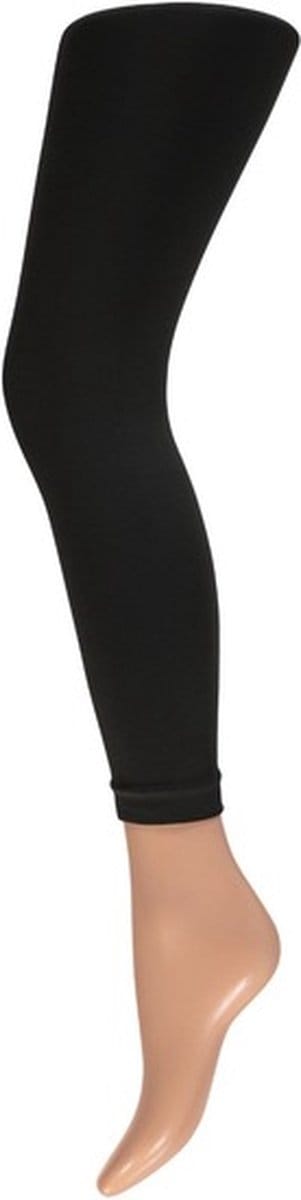 Dames party legging - donkerblauw - 60 denier - Verkleedkleding carnaval - broek S/M
