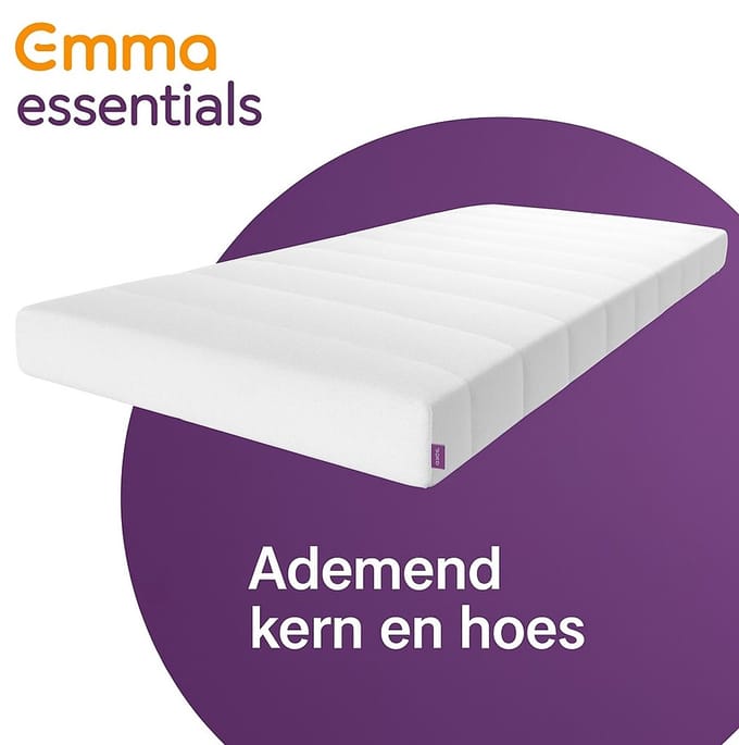 Essential By Emma Traagschuim Matras - 140 x 200 cm - Medium 15 cm hoog