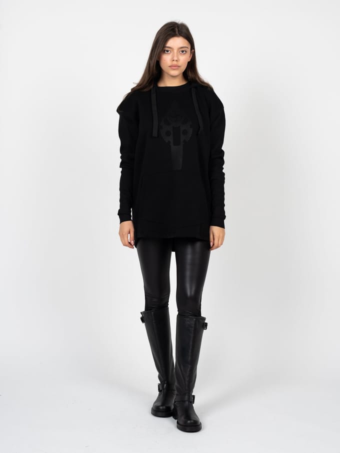 La Haine Inside Us blouse Unisex Vrouw zwart