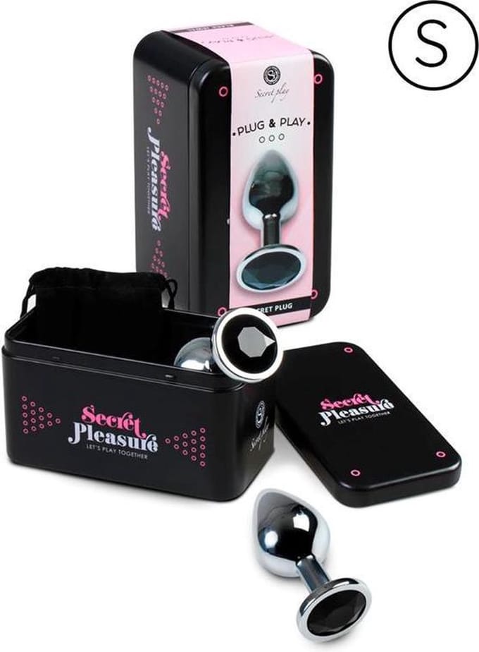 SECRETPLAY TOYS | Secretplay Anal Plug Black S