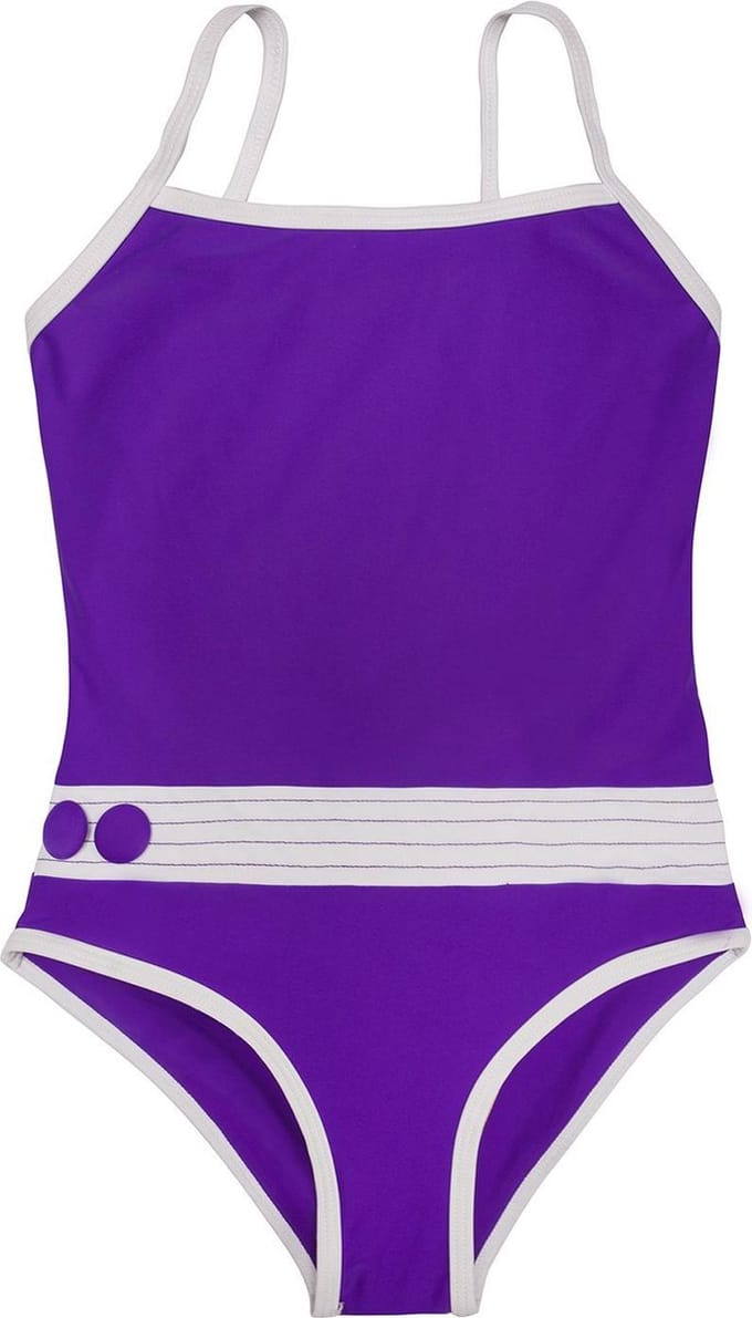 Badpak met 2 knoppen Violet  170-176