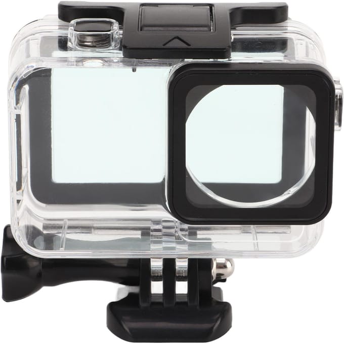 45m Onderwater Actiecamera Waterdichte Behuizing Aanraakbare Achterklep voor DJI OSMO ACTION3 black