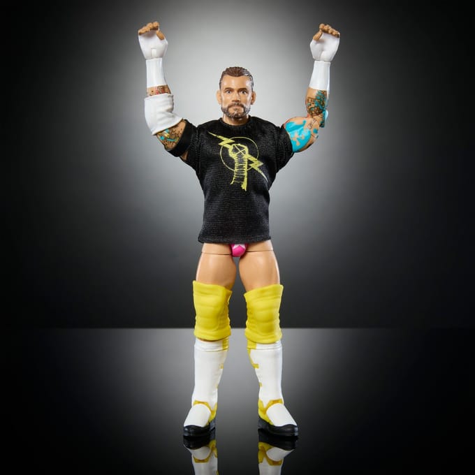 Mattel WWE Elite Collection Action Figure CM Punk 15 cm Action Figuur