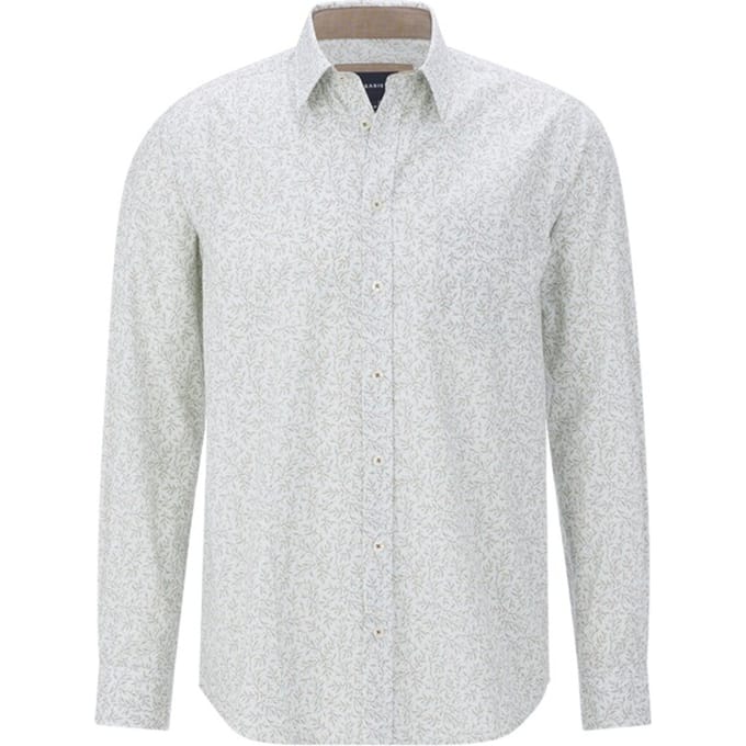 Babista herren Overhemd - 41/42 - beige - Plus Size