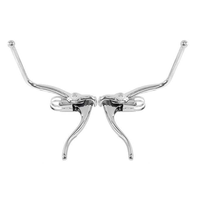 Lichtgewicht aluminium fiets dubbele remhendel MTB racefiets fiets remhendels white