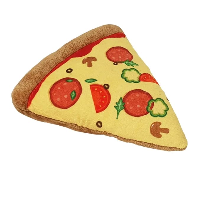 Pizza pluche speelgoed voor honden Nobby Pet Classic