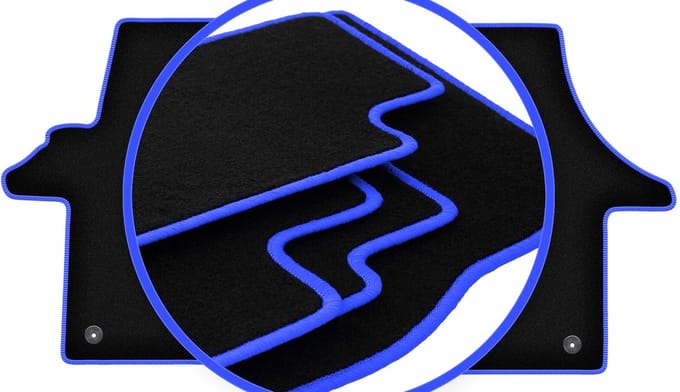 CARLUX-BLUE automatten voor: Volkswagen Transporter T5 bestelwagen (2003-2015)