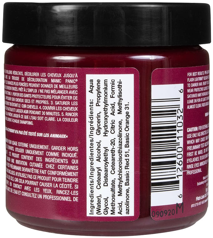 Manic Panic High Voltage Classic Vampire Red Haarkleuring Unisex 118 ml