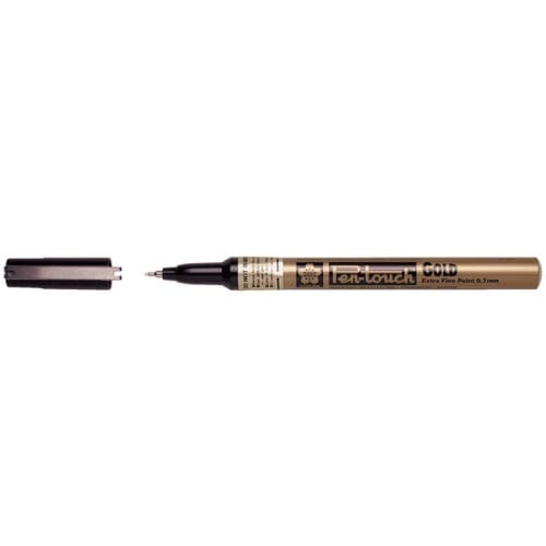 Viltstift sakura pen-touch extra fijn goud