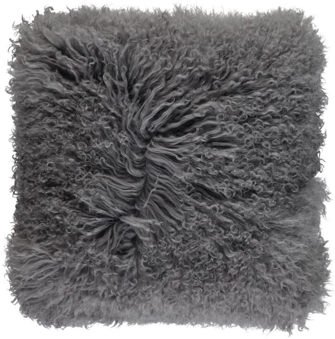 Sheepskin House - Curly Schapenvacht Kussen - Dubbelzijdig - 40x40 cm