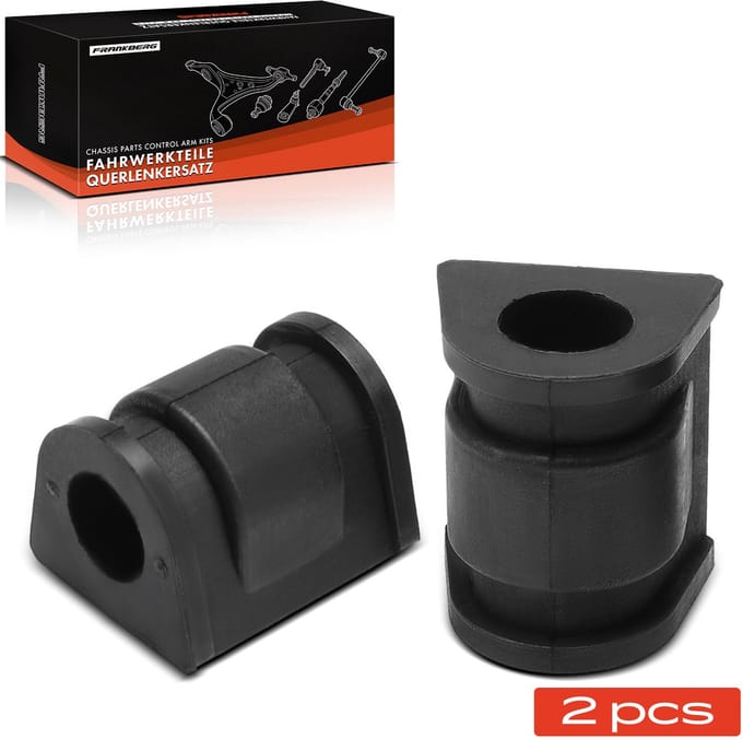 Frankberg 2x rubberbus draagarm vooras voor Hyundai Atos MX 1998-2008