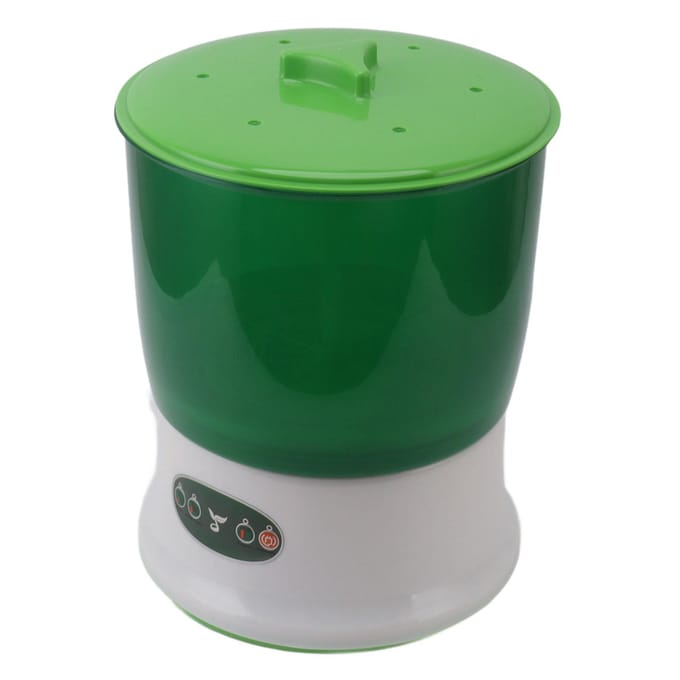 Kiemgroente Maker Intelligent Volautomatisch 2 Laags Zaadkiemer Ontkiemingsmachine voor Thuis VS blue