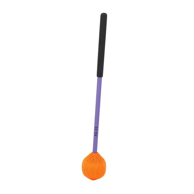 Marimba Stok Nylon Garen Kop Polyoxymethyleen Vezel Handvat Medium Harde Stok voor Bas Percussie black