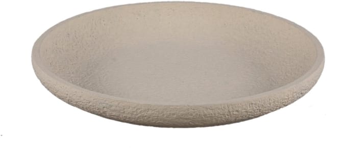 PTMD - Schaal Hillie - Beige - 40x40x6cm