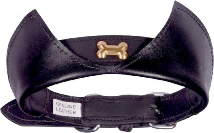 Bijzondere honden halsband , in de vorm van een kraag, maat S