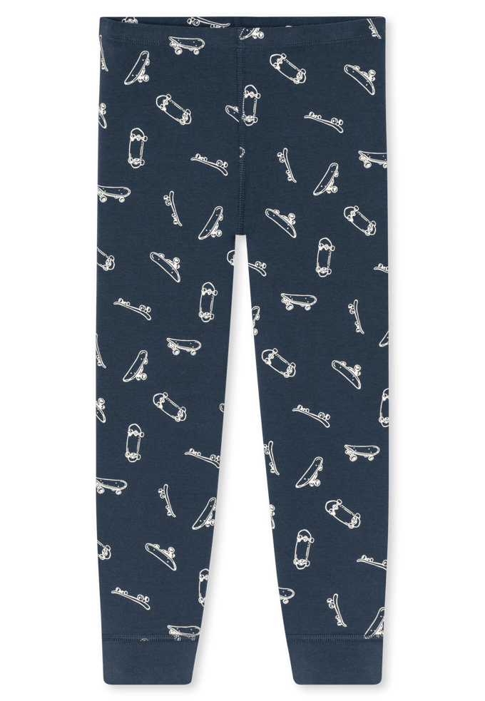 Lange onderbroek, set van 2, Skateboards, donkerblauw - 95/5 128