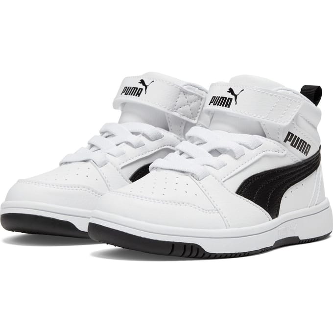 PUMA Puma Rebound V6 Mid AC+ PS Unisex Sneakers - PUMA White-PUMA Black