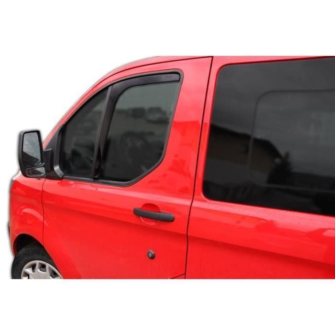 Luchtafweerders - SCOUTT - Ford Transit Custom - Getint - Eenvoudige installatie - Versterkt acryl