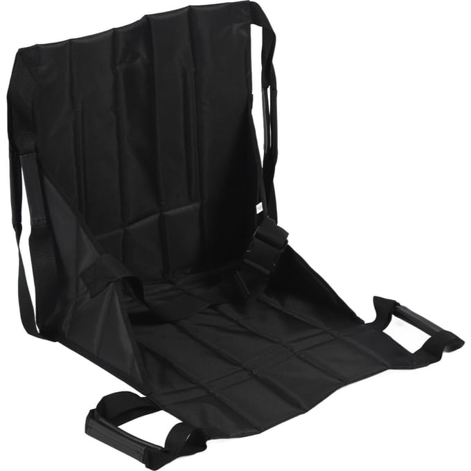 Zware Waterdichte Transferplank voor Trappen en Lift met Transferdoek voor Verpleging black