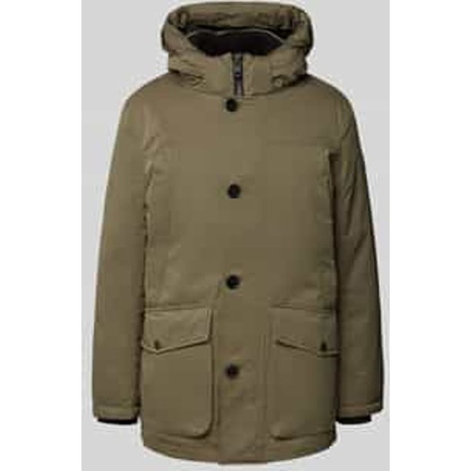 Parka met afneembare capuchon