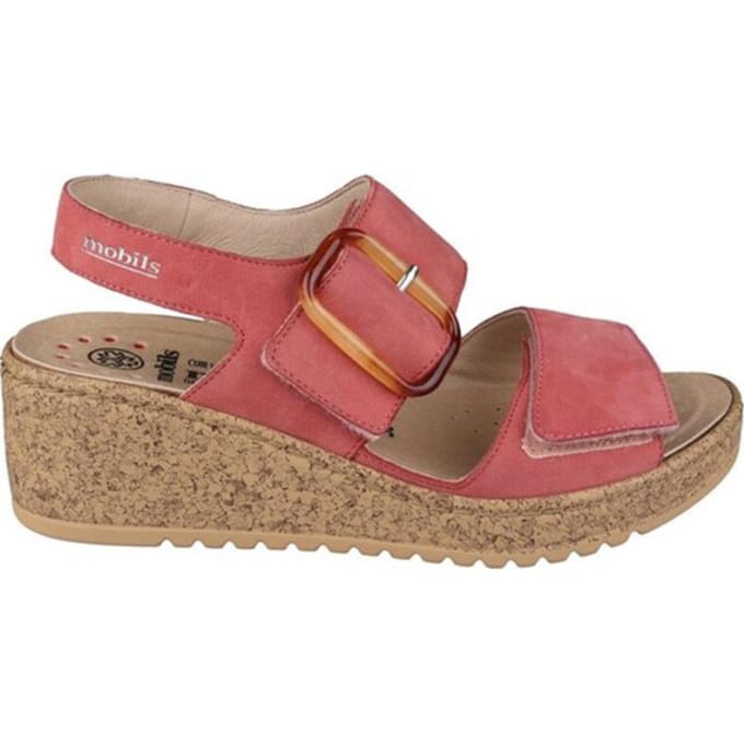 Sandalen met sleehak Mobils -
