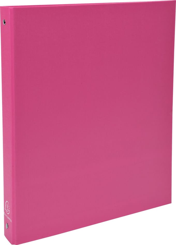 Exacompta 20x Ringband in PP met harde omslag - 4 ringen van 30mm - A4 - Roze - 51365E