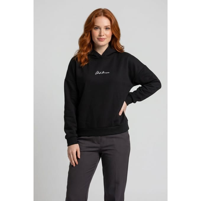 Odd Muse Hoodie Black Taglia: XXL | Felpe con cappuccio Outlet | Donna | Nero