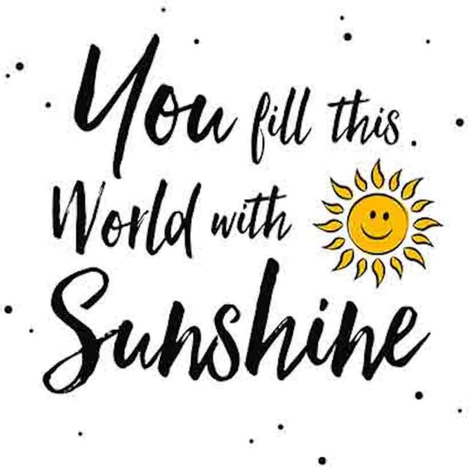 Wenskaart Sunshine