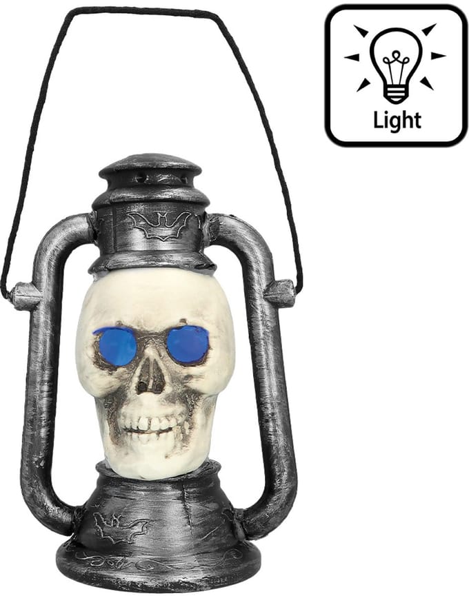 LED Skull Lantaarn Halloween.