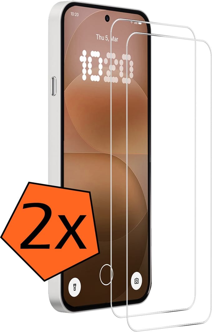Screenprotector - 2 Stuks - Geschikt voor Nothing Phone (4a) Pro - Extra Sterk - Gehard Glas - Beschermglas - Tempered Glass - Screen Protector