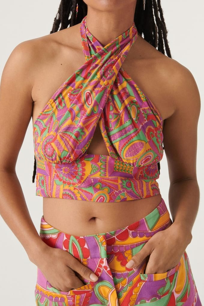 BA&SH Top Doll Fuschia Größe: S | Tanktops Outlet | Damen