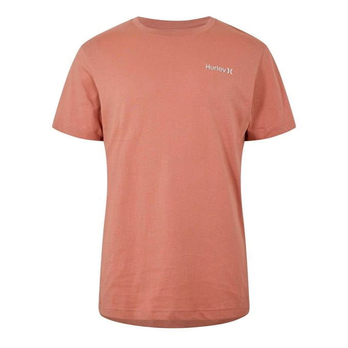 Hurley Herenlogo T-Shirt (Rood)