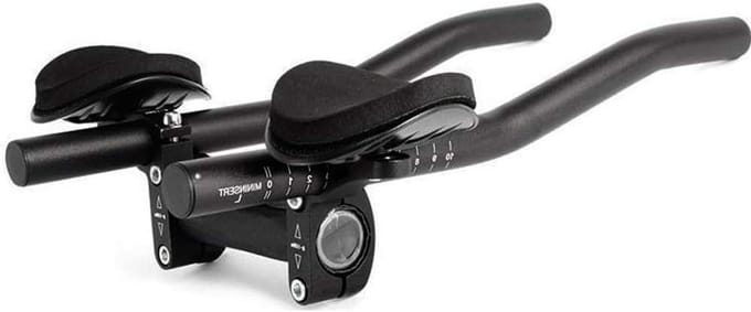 Fiets Stuur - Handvat Bar - Lange Afstand Fietsen - Multi Instelbaar - 31.8 mm - Zilver