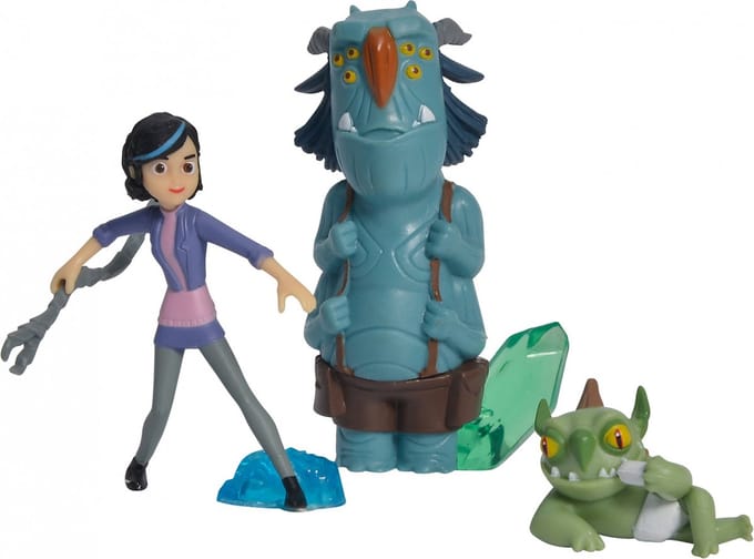 Simba Dickie toys Trollhunters Claire - 3-delige figuren set