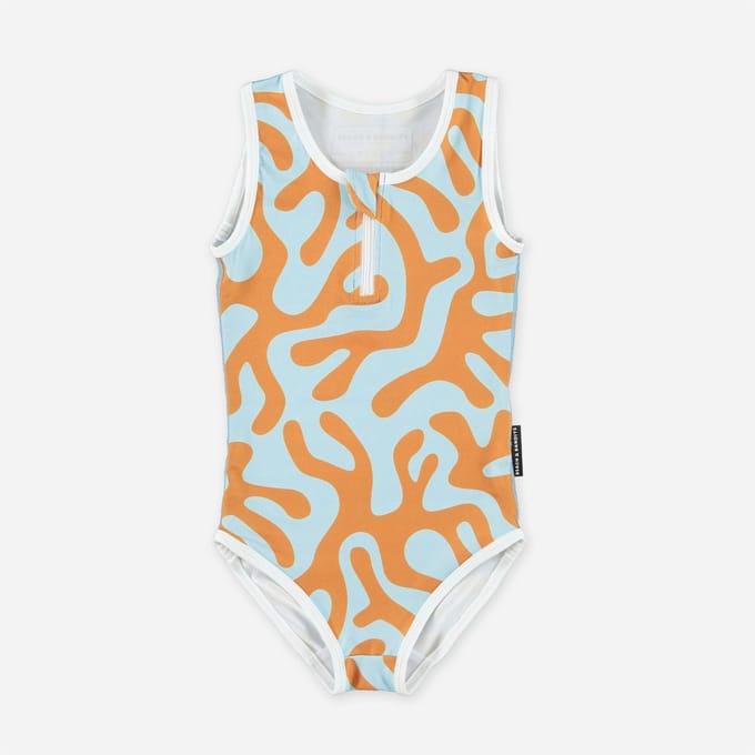 CORAL REEF BLUE - 92/98 - Badpak UV50+ bescherming