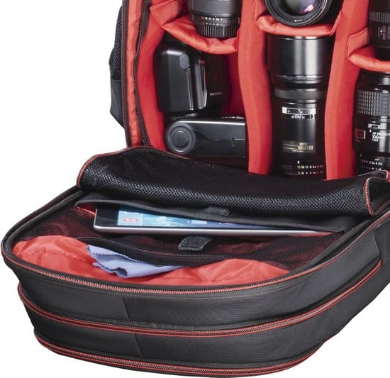 Hama - Camera-trolley Miami - 200 - Zwart/ rood