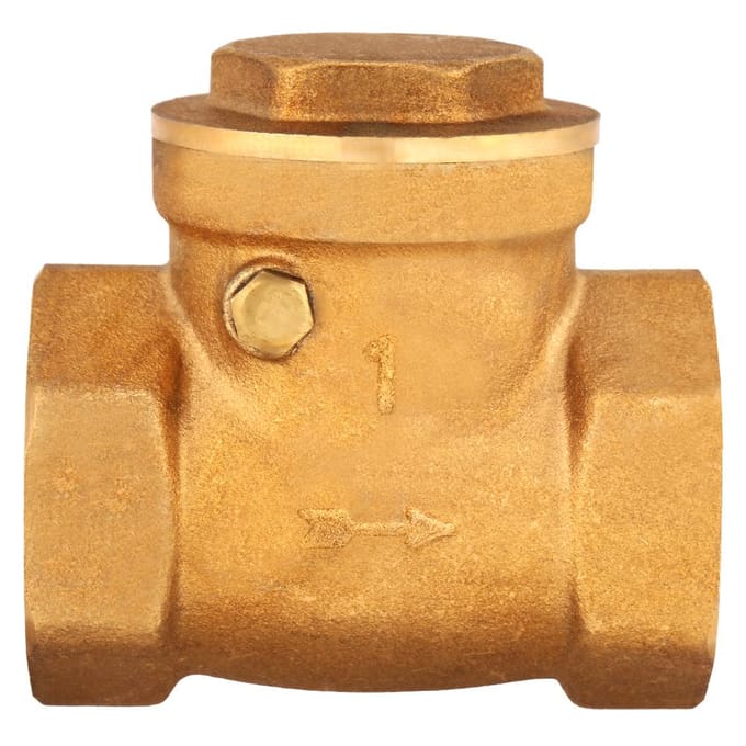1 stuks DN25 Binnendraad Messing Non-return Zwenk Terugslagklep 232PSI Voorkom Terugstroming van Water