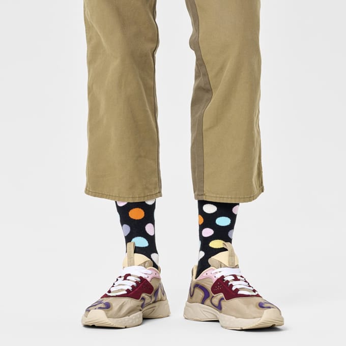 Voordeelbundel - 3 paar Happy Socks - Big Dot - Heren & Dames - Katoen